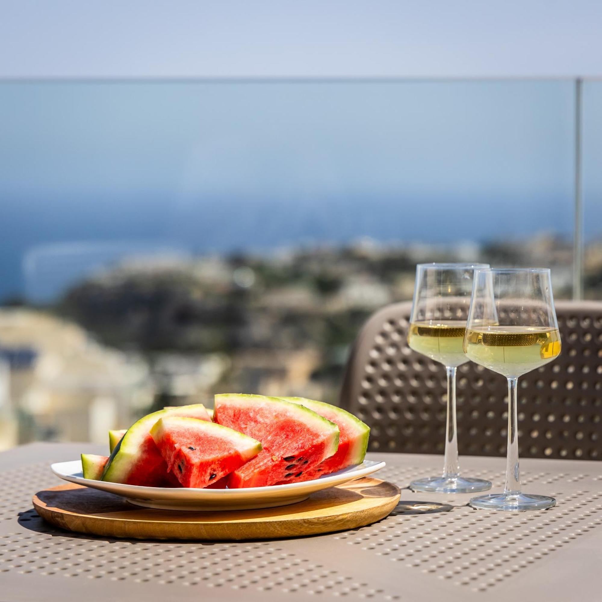 Fl7 Thelodge-Amazing View W Big Terrace By Homely Mellieha Exterior foto